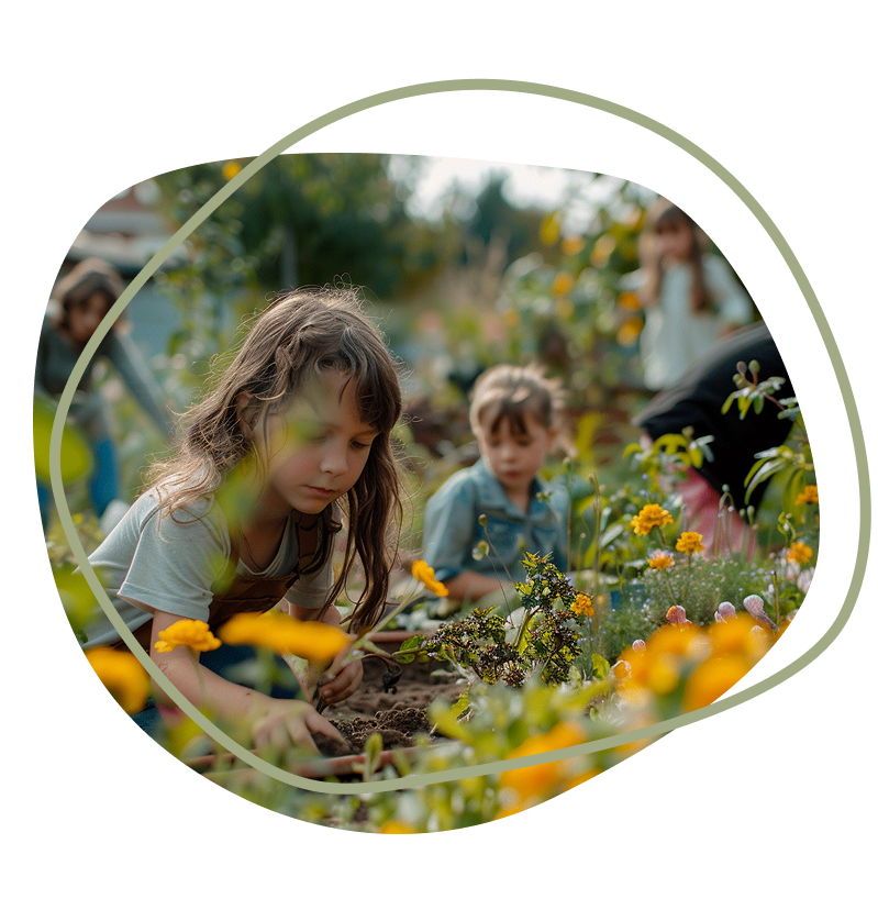 Kinderen spelen afbeelding